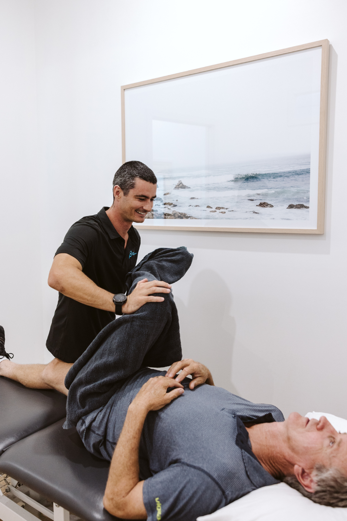 Physiotherapist working on a client at Berry Physiotherapy in Berry NSW